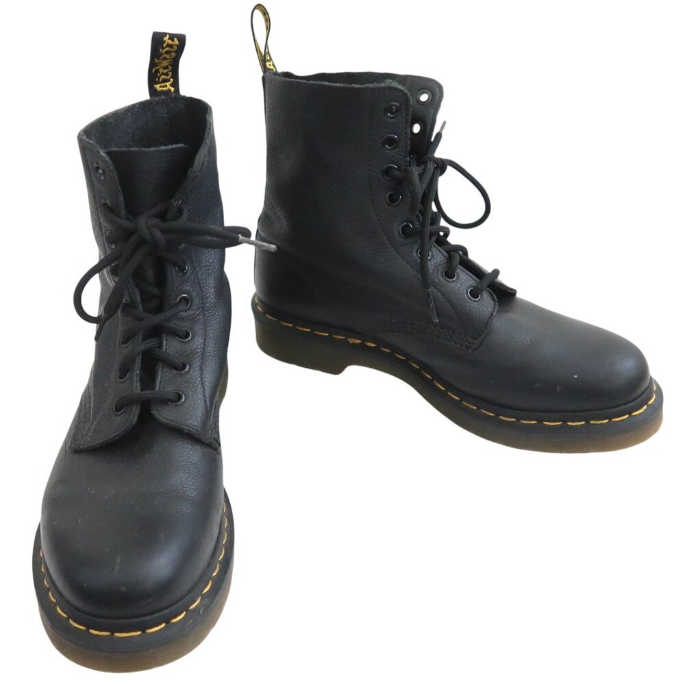 DOC MARTENS black leather Pascal boots EU 41 US 9
